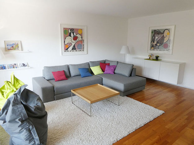 Wohnzimmer vorher
